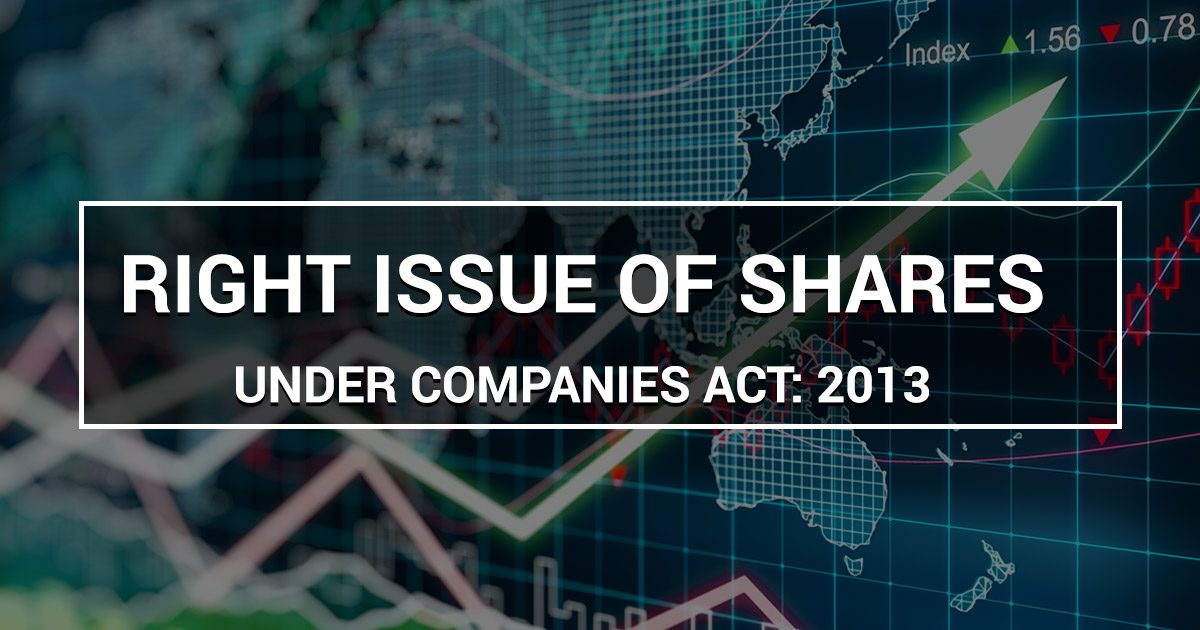 Right Issue of Shares