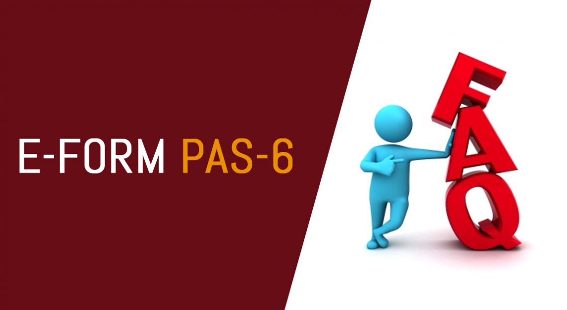 Frequently Asked Questions (FAQs) on E-form PAS-6 | SAG RTA