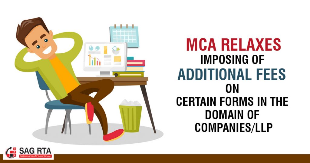 MCA Relaxes Imposing of Additional Fees