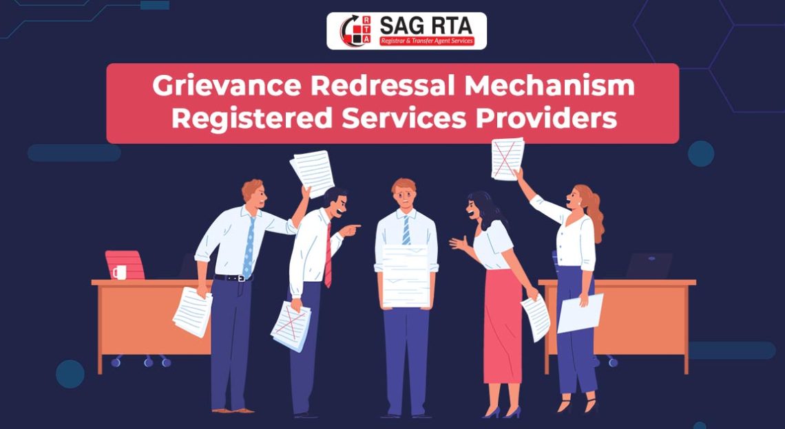 Grievance Redressal Mechanism Registered Services Providers