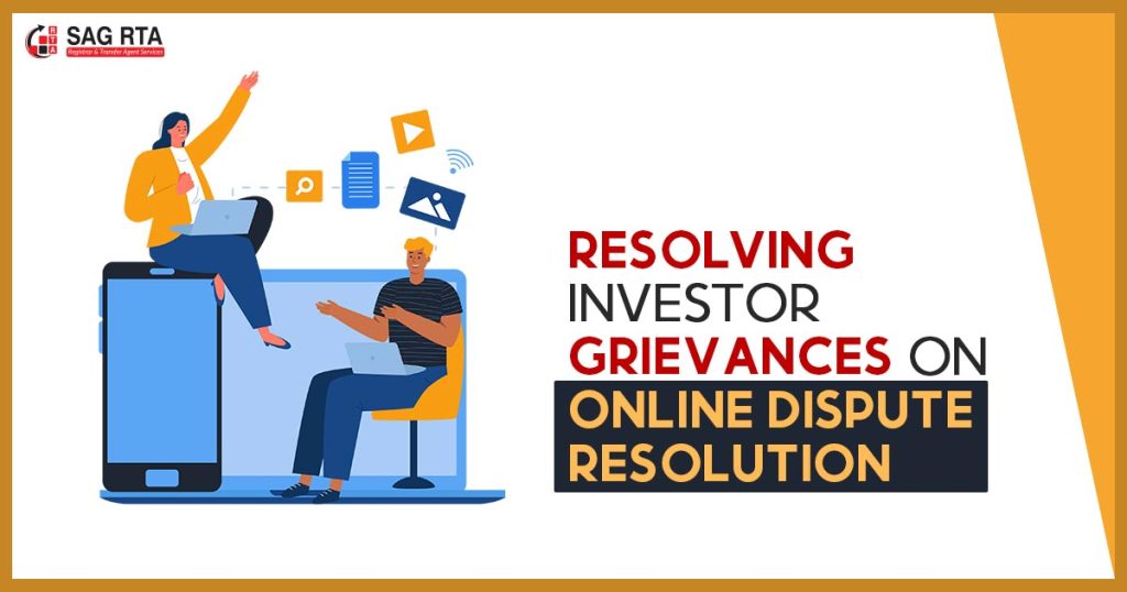 Resolving Investor Grievances on Online Dispute Resolution